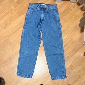 Signature by Levi Strauss Relaxed Blue Carpenter Jeans